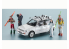 Hasegawa maquette voiture 20610 Toyota Starlet EP71 Si White Limited (3 portes) "Version Ski" 1/24