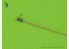 Master Model GM-72-017 Antenne tige pliante 2m (pour Pz.Kpfw. II-IV Early) 1/72
