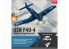 Academy maquette avion 12353 Chance Vought Corsair USN F4U-4 "Bataille du réservoir de Jangjin 1/48
