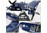 Academy maquette avion 12353 Chance Vought Corsair USN F4U-4 "Bataille du réservoir de Jangjin 1/48