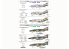 Fine Molds avion FP45 Ensemble de missiles de l'US Air Force 2 ('60-'70) 1/72