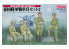 Finemolds maquette militaire FM23 Ensemble d'équipage de chars de l'armée impériale au repos set 2 1/35
