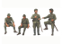 Finemolds maquette militaire FM23 Ensemble d'équipage de chars de l'armée impériale au repos set 2 1/35
