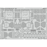 EDUARD photodecoupe avion 481114 Gun bays Hurricane Mk.I Hobby Boss 1/48