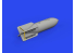 Eduard kit d'amelioration brassin 672324 Bombe SC250 Messerschmitt Bf 109 Eduard 1/72