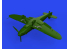 Eduard kit d'amelioration brassin Print 672322 Baies de roues arrondies Messerschmitt Bf 109F Eduard 1/72