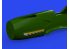 Eduard kit d'amelioration brassin Print 672325 Pipes d'échappement Messerschmitt Bf 109F/G Eduard 1/72