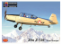 KP Model kit avion KPM0408 Zlin Z-126 Au dessus de l'Europe 1/72