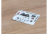 Eduard Space décalques 3D 3DL48125 Hurricane Mk.I Hobby Boss 1/48