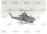 Icm maquette helicoptére 53031 Hélicoptère d'attaque américain AH-1G Cobra late production 1/35