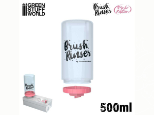 Green Stuff 513850 BOUTEILLE 500ml Rose pour Distributeur d'eau Brush Rinser