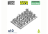 Green Stuff 511078 Set imprimé en 3D Touffes d'herbe 1/48