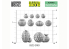 Green Stuff 511146 Set imprimé en 3D Barrel Cactus 1/48