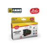 MIG peinture Rail Center R-1013 Set peintures Locomotives Allemandes &eacute;lectrique 6 x 15ml