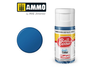 MIG peinture acrylique Rail Center R-0038 Livrée bleu profond 15ml
