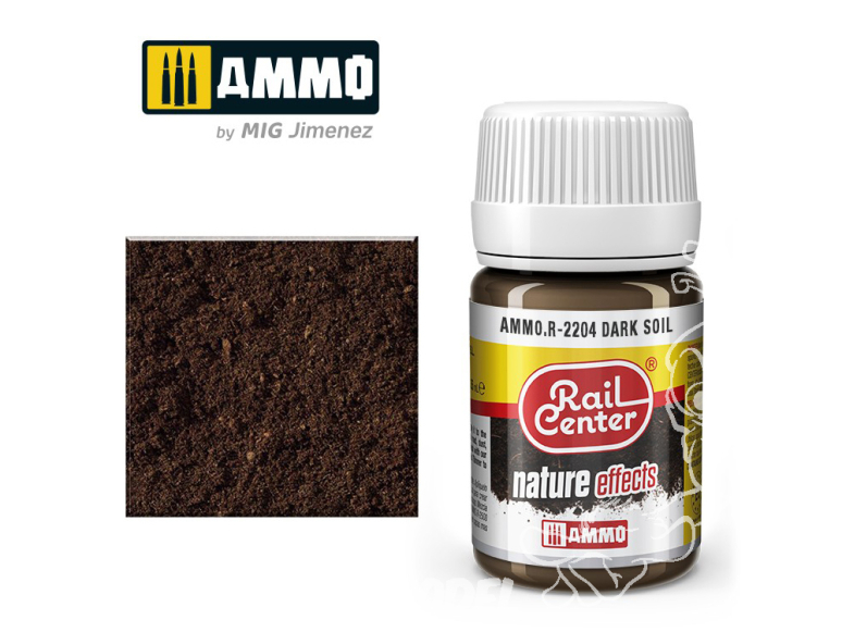 MIG peinture Rail Center R-2204 Sol foncé 35ml