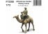 CMK Personnage resine F72388 Soldat de l'Afrikakorps à dos de chameau Imprimé en 3D 1/72