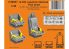 Special Hobby 3D Print avion P48007 Sièges B-25D Late/G/H/J Mitchell pour HK, Acc. Miniatures, kits Academy et Revell 1/48
