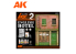 AK interactive ak8253 ENSEMBLE TOUT EN UN COFFRET 2 HÔTEL ANGLAIS