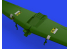 Eduard kit d'amelioration avion brassin Print 648883 Gun bays short barrel A6M3 Eduard 1/48