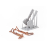 Eduard kit d'amelioration brassin 672317 Jambes Bronze train d'atterrissage Messerscmitt Bf 109F Eduard 1/72