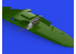 Eduard kit d'amelioration brassin Print 672326 Gun pods Messerschmitt Bf 109F/G/K Eduard 1/72