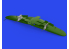 Eduard kit d'amelioration brassin Print 672326 Gun pods Messerschmitt Bf 109F/G/K Eduard 1/72