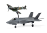 Airfix maquette avion A50190 Set Supermarine Spitfire et F-35B Lightning II « hier et aujourd'hui » 1/72