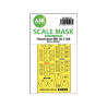 ASK Art Scale Kit Mask M48156 Hurricane Mk.IIc Arma Hobby Recto Verso 1/48