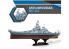 Academy maquette bateau 14401 USS Missouri BB-63 Modeler's Edition 1/400
