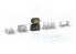 EDUARD kit d'amélioration Brassin Print 635035 Equipement radio Jaune foncé Sd.Kfz. 251/1 Ausf.C Academy 1/35