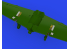 Eduard kit d'amelioration avion brassin Print 648884 Gun bays long barrel A6M3 Eduard 1/48