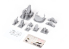 Eduard kit d'amelioration avion brassin Print 648896 Cockpit w/ armoured headrest FM-2 Eduard 1/48