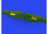 Eduard kit d'amelioration avion brassin Print 648900 Gun bays FM-2 Eduard 1/48