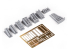 Eduard kit d'amelioration avion brassin Print 648900 Gun bays FM-2 Eduard 1/48