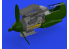 Eduard kit d'amelioration avion brassin 648902 Moteur Messerschmitt Bf 109K-4 Eduard 1/48