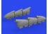 Eduard kit d'amelioration avion brassin Print 648898 Pipes d'échappement Hurricane Mk.I Hobby Boss 1/48