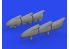Eduard kit d'amelioration avion brassin Print 648898 Pipes d'échappement Hurricane Mk.I Hobby Boss 1/48