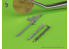 Master Model GM-35-049 Canons MG-34 7,92mm Gun barrels x2 avec chemise de refroidissement percée 1/35
