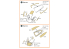 Clear Prop CPA48036 Masque de peinture double face A-10C sur "papier kabuki jaune" pour kit ACADEMY 1/48