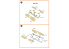Clear Prop CPA72090 Masque de peinture double face F-2B Fighter sur "papier kabuki jaune" pour kits Finemolds 1/72