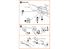 Clear Prop kit d'amelioration avion CPA48022 Ensemble PE INTÉRIEUR I-16 type 5 pour kit Clear Prop 1/48