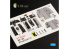 Kelik Decals 3D K72034 Décalcomanies 3D intérieures RF-4E "Phantom II" pour kit Hasegawa 1/72