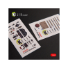 Kelik Decals 3D K48059 D&eacute;calcomanies 3D int&eacute;rieures P-51H Mustang pour Modelsvit 1/48