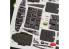 Kelik Decals 3D K48050 Décalcomanies 3D intérieures MH-60K "Black Hawk" pour Italeri 2666 1/48