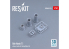 ResKit kit d'amelioration Avion RSU48-0274 Buse d'échappement BAe Hawk T.1 pour kit Tamiya/Italeri Impression 3D 1/48