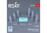 ResKit kit d'amelioration Avion RSU48-0253 Réservoirs de carburant Rafale RPL 701 (1250L) 3 pcs impression 3D pour tous kit 1/48