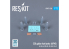 ResKit kit d'amelioration Avion RSU72-0226 Réservoirs carburant 230g AFMS AH-64, MH-60L, UH-60A, HH-60 2p impression 3D 1/72