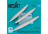 ResKit kit d'amelioration Avion RSU72-0171 Réservoirs de carburant Rafale RPL 701 (1250L) (3 pcs) impression 3D 1/72