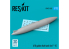ResKit kit d'amelioration Avion RSU72-0242 Réservoir de carburant de 610 gallons pour F-15 (1 pcs) impression 3D 1/72